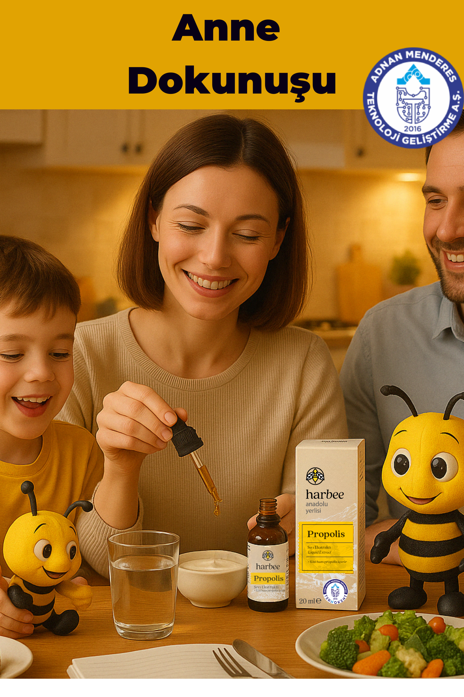 Propolis Damla 20ml %30 Ham Propolis Bağışıklık Desteği %100 Doğal - Harbee