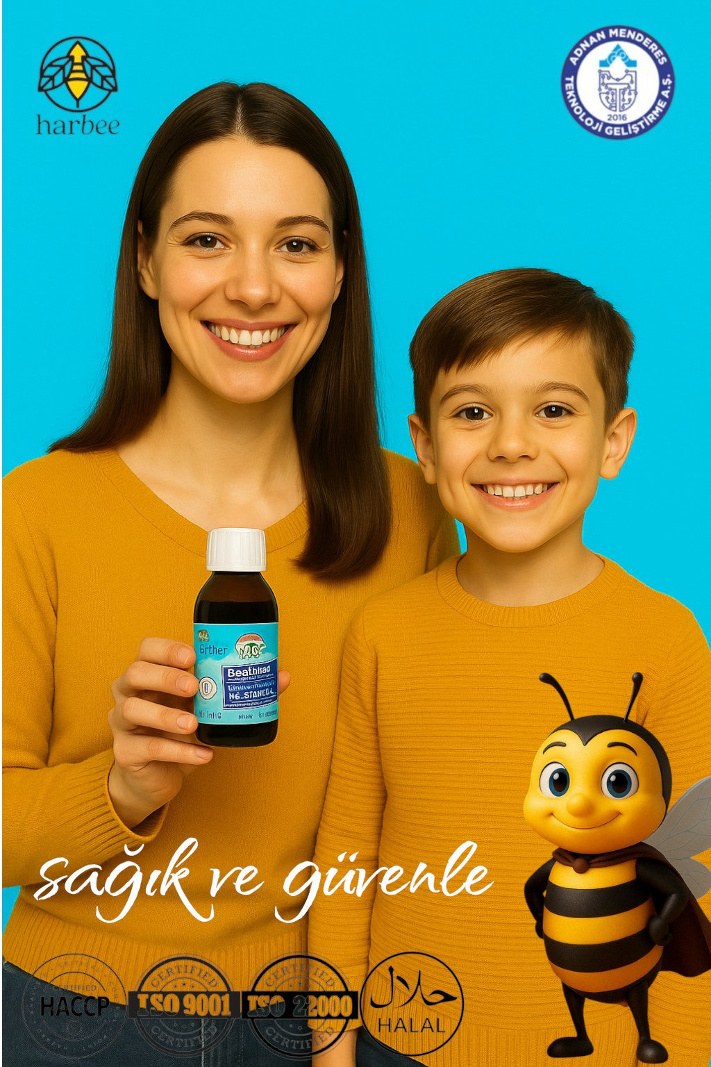 Bee-Fresh Kids Bal & Propolis Şurup 150 ml – C Vitamini ve Çinko Katkılı Takviye Edici Gıda