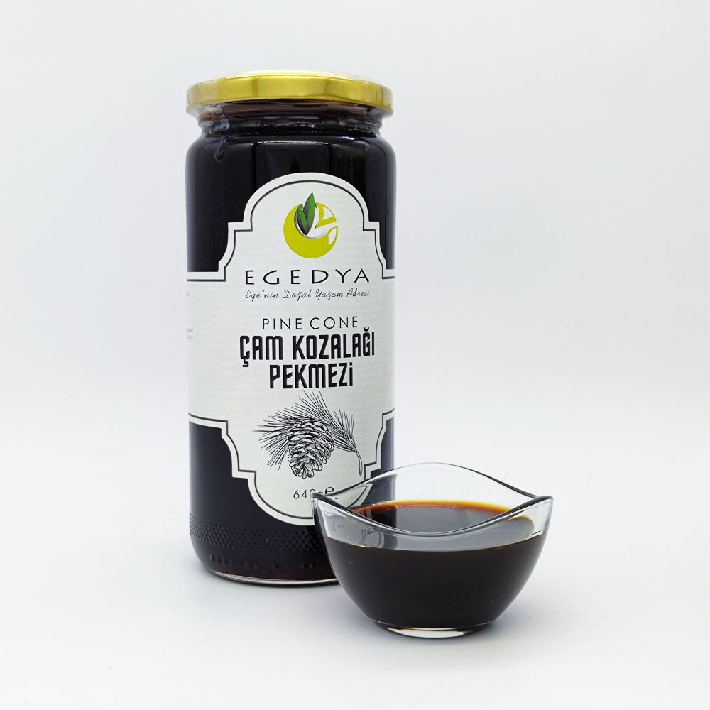 Çam Kozalağı Pekmezi 640gr. Organik Kozalak Pekmezi %100 Doğal - Egedya