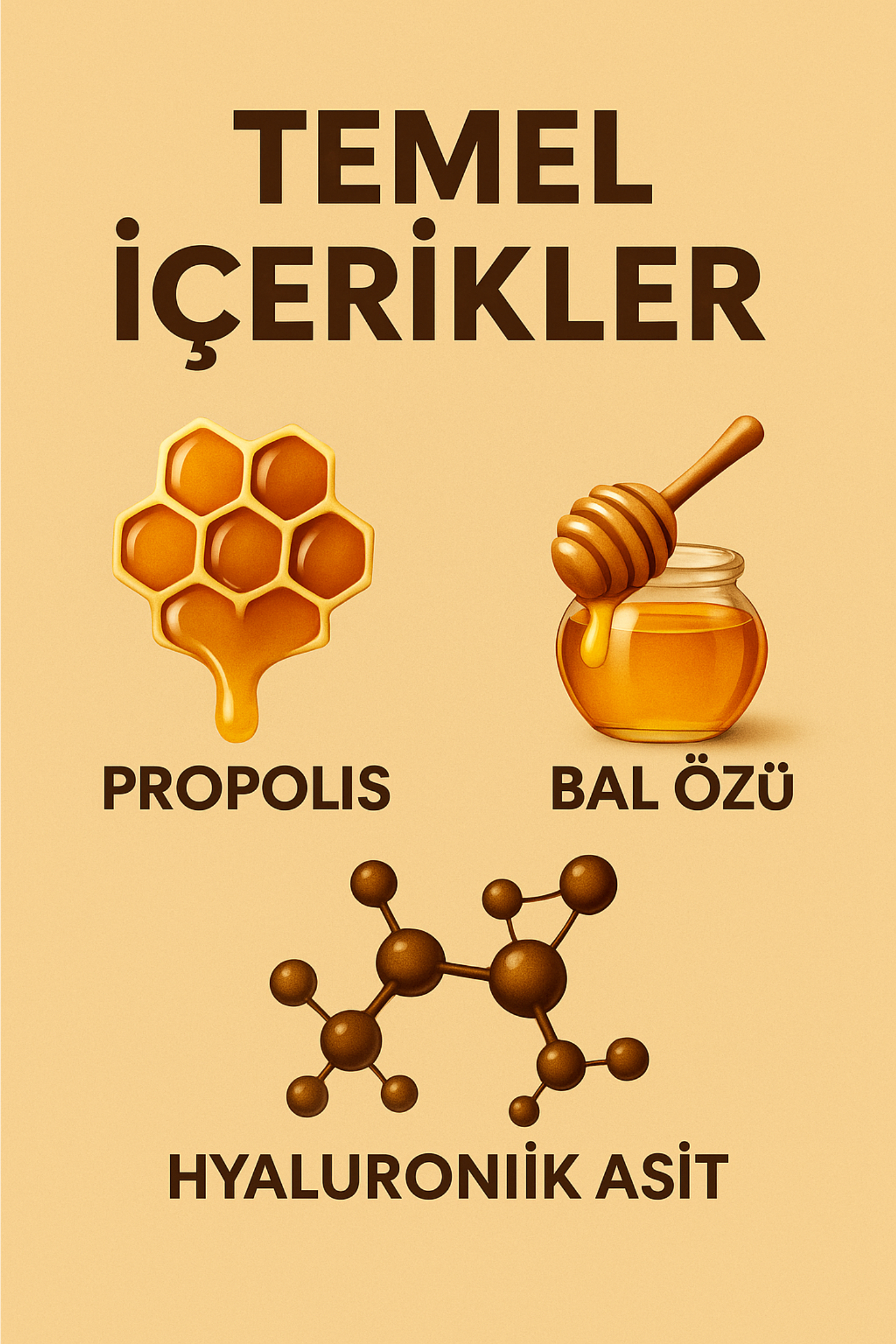 Propolis Özlü Şampuan 350ml Tüm Saç Tipleri İçin Besleyici Onarıcı - Harbee